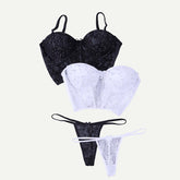 Sparkle & Lace Corset Set